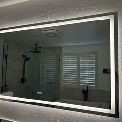 Smart LED Vanity Mirror 72inx36in  (Read Description)