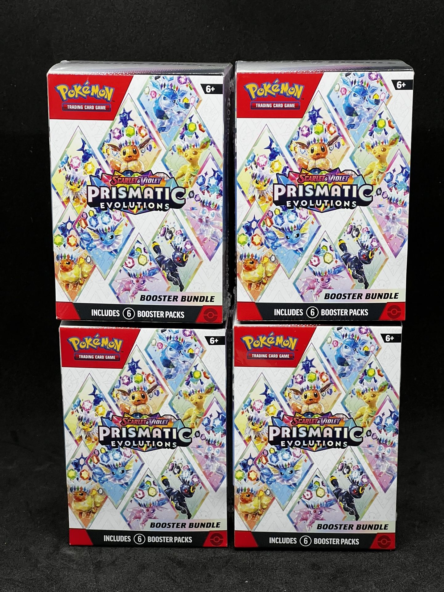 Pokemon Prismatic Booster Bundle X4