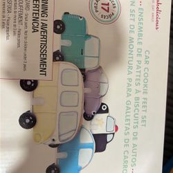 Car Cookie Feet Set 