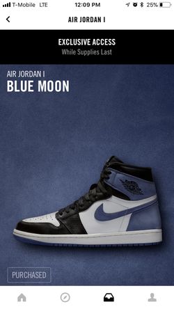 Jordan 1 Blue Moon