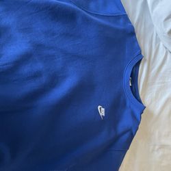 Blue Nike Sweatshirt Men’s X-Large 