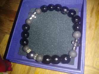 $15 Handmade Semi-Precious men's and women's beaded bracelets