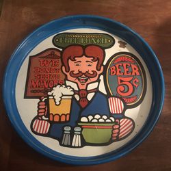 14” Vintage Tin Tray