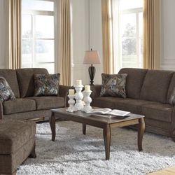 Miltonwood Teak Living Room Set (Sofa, loveseat, Sectional options