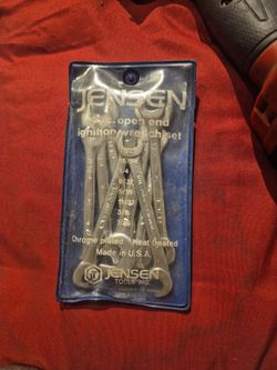 Jensen 8 piece. ignition wrench set
