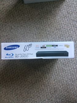 Samsung bdJ5100za blu Ray /Dvd 1080p full HD 250+ apps NIB