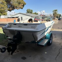 Ski And Fish Boat