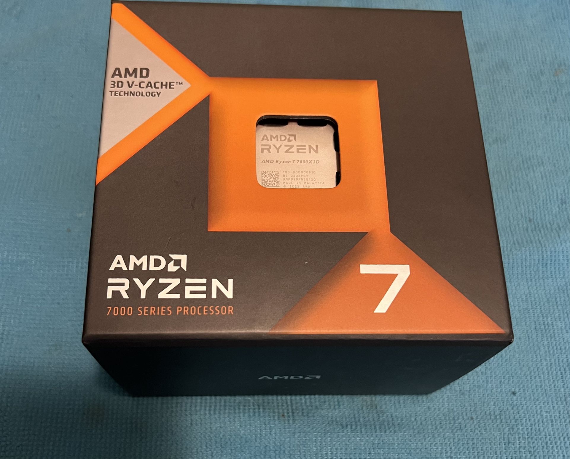 New Ryzen 7 7800X 3D