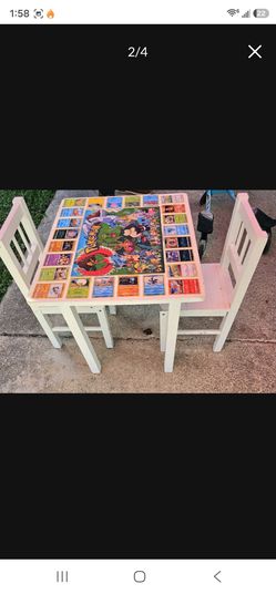 Pokemon kids table
