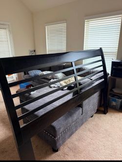 Solid Wood Modern Headboard