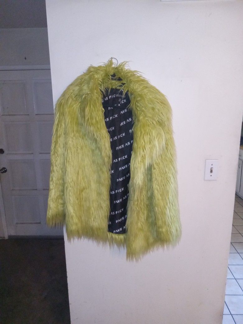 Current Mood Faux Fur Festival Jacket