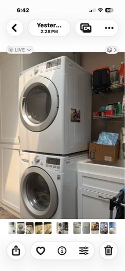LG washer and dryer for sale