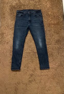 Levis 512 Dark Wash Slim Fit Denim Jeans 36x32