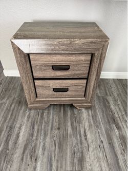 Brown night stand