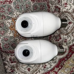 Light Bulb security cameras 