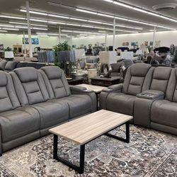 Genuine Leather Power Reclining Sofa Or Love Seat Your Choice $2299 Each