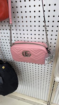 Gucci GG Marmont Small Crossbody Bag Pink
