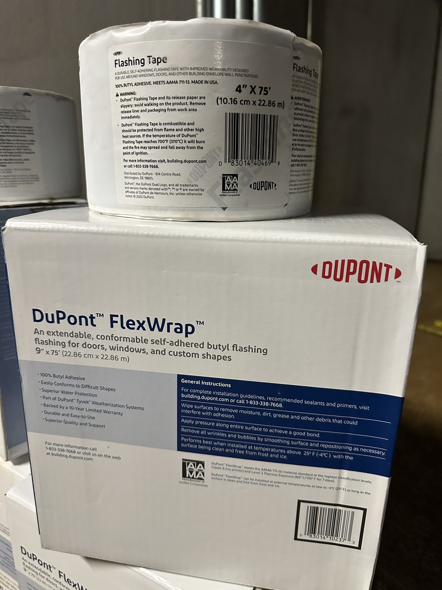 DuPont Flashing Tape & FlexWrap