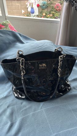 Coach Chelsea Black Patent bag