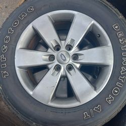 20 Inch Rims And A/T Tires