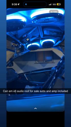 Can am x3 audio roof