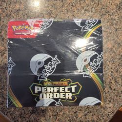 Pokemon Mega Evolution Perfect Order Booster Box
