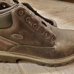 Luiz Size 8 Steel Tie Work Boots