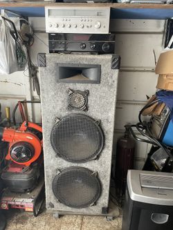 Cajon Bocinas 15, Pro Studio Y 2 Receiber