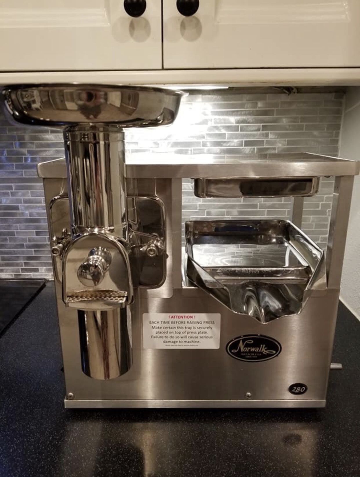 Norwalk / PURE Juicer. It’s actually in Norwalk 280