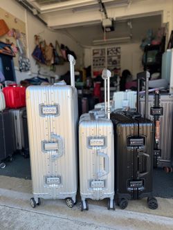 Full aluminum luggage