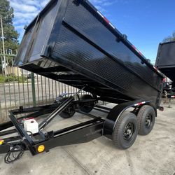 8x12x3 Dump Trailers 