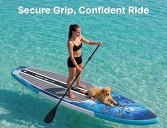 SereneLife SUP Inflatable Paddleboard 10’6. Brand New