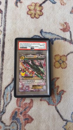 Mrayquaza ex psa 10 comes with guard