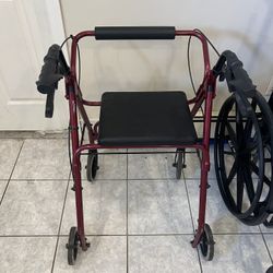 Adult Walker With Seat