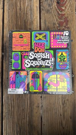 NeeDoh Squish or Squeeze Squish-O-Ween Countdown