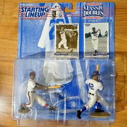 1997 Starting Lineup Classic Doubles Hank Aaron & Jackie Robinson  Thumbnail