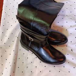 "NEW" Beautiful Blk Boots Sz.11 