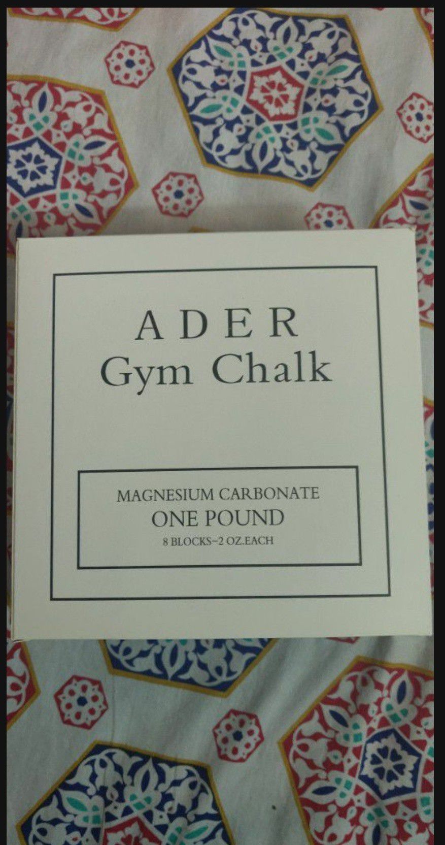 Ader Gym Chalk  One Pound (8 Blocks)