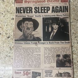 Freddy Krueger  ( Wall Art )