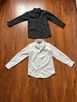 Boy 8T Elegant Buttoned Long Sleeve Shirt
