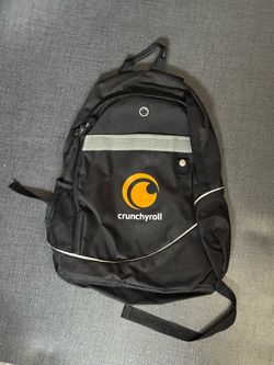 Crunchyroll black backpack