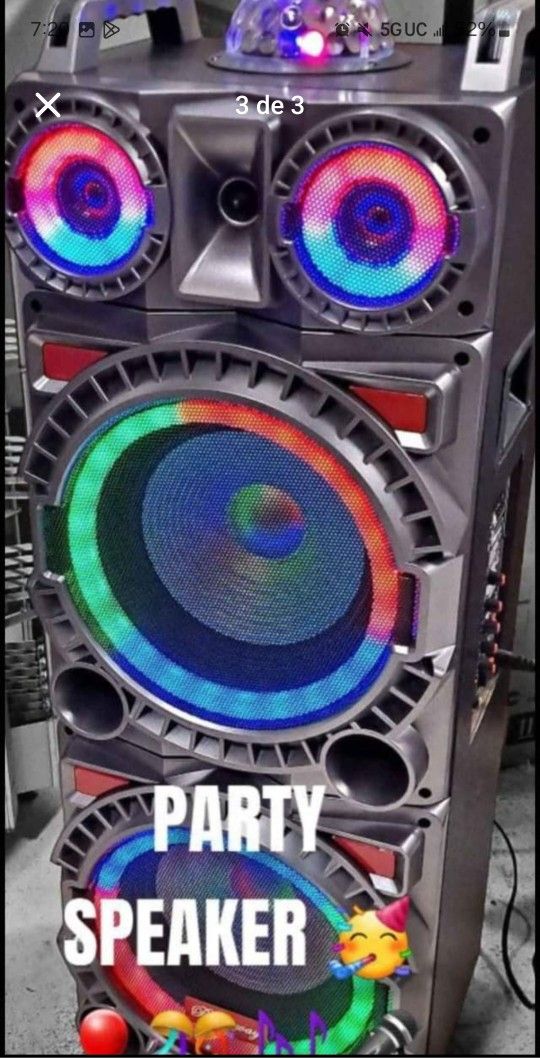 BLUETOOTH PARTY KARAOKE SPEAKER π΅πππ€πΆπβ¨οΈ