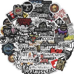 Rock N Roll Bands Stickers