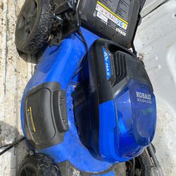 lawn mower for parts or repair, my landlord left it and I don't know if it works
