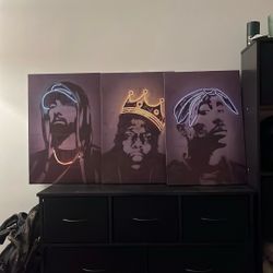 Trio Printed Art