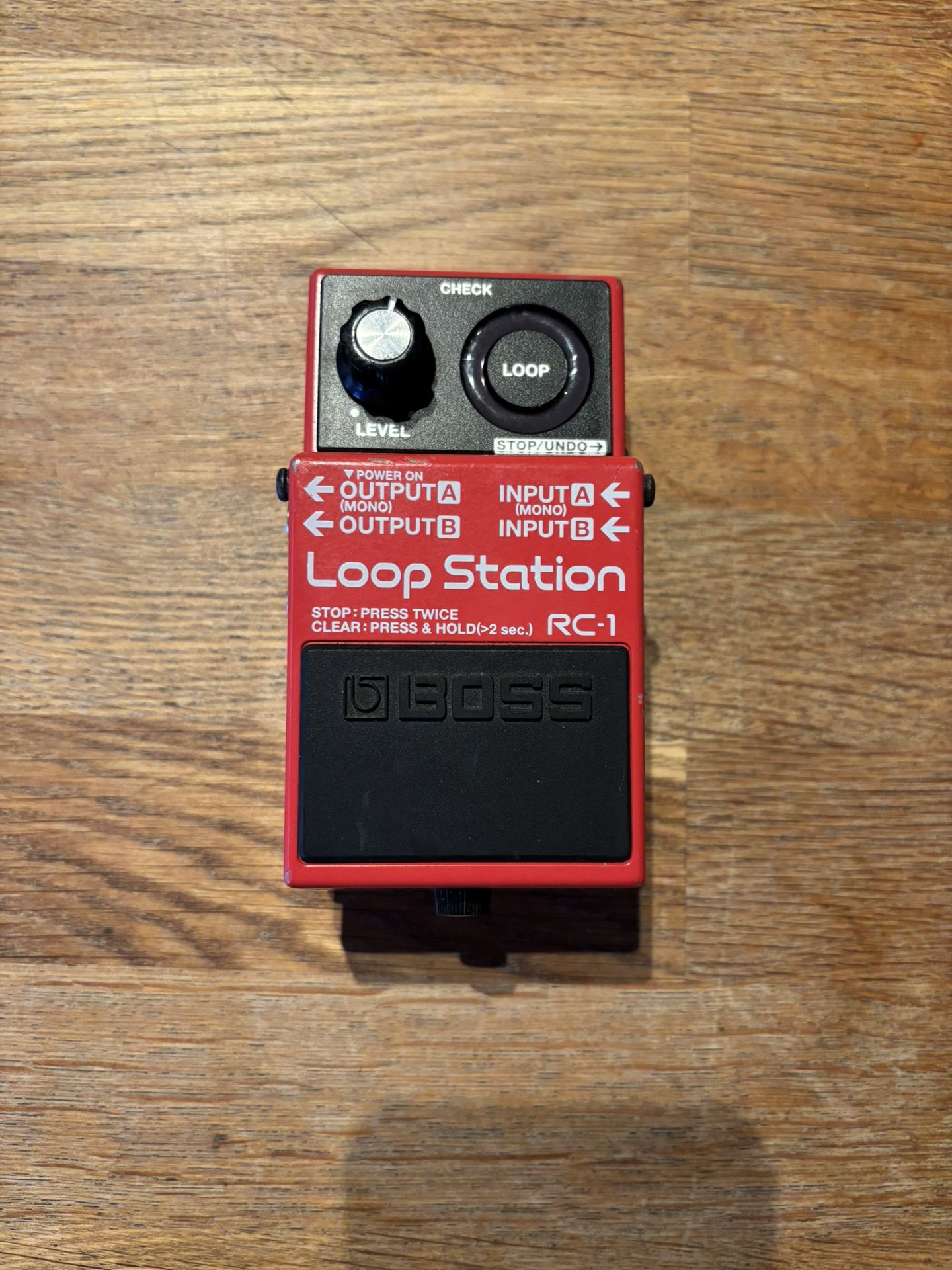 Loop Station Boss RC-1 With AC Adapter