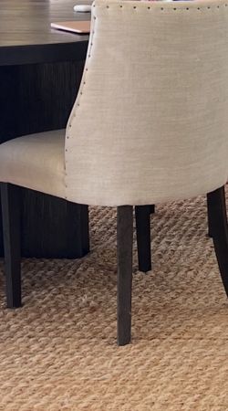 5 Restoration hardware Dining Chairs