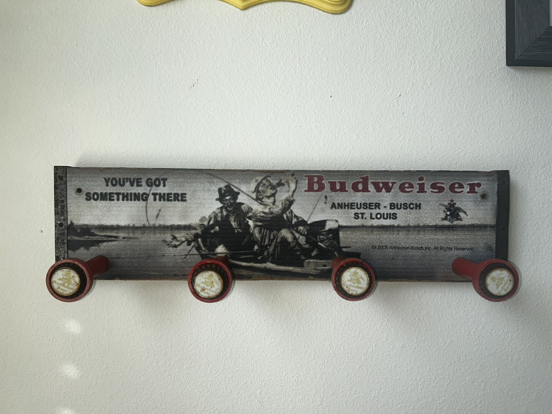 Budweiser coat Rack
