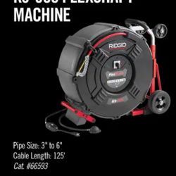 Ridgid K9-306 Flexshaft Professional Drain Cleaning Machine  66593