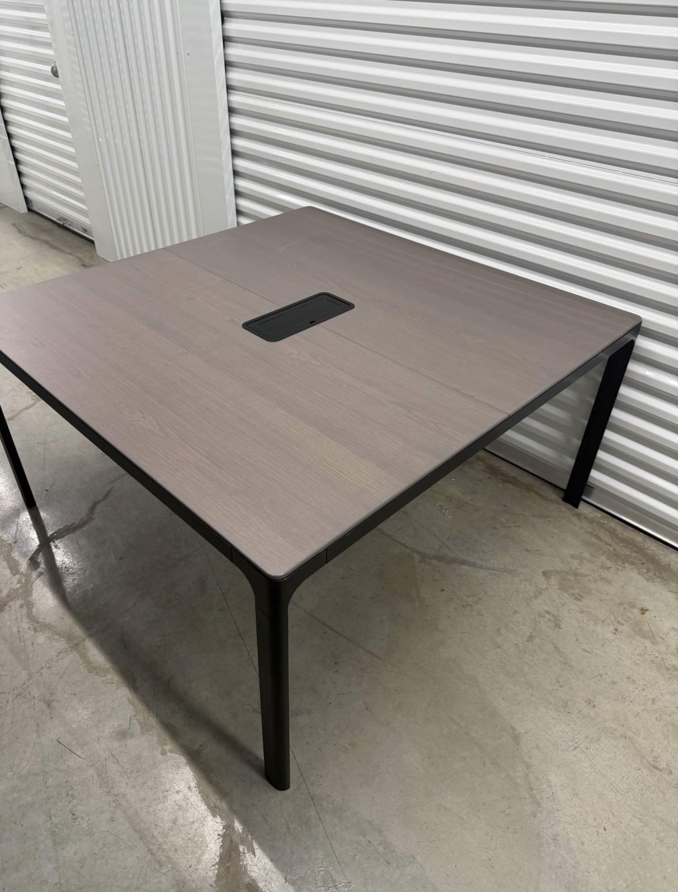IKEA BEKANT Office / Conference Table w/ Cable Management